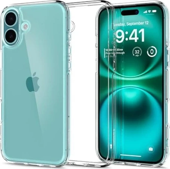 Spigen Ultra hybrid для Apple iPhone 16 Crystal clear