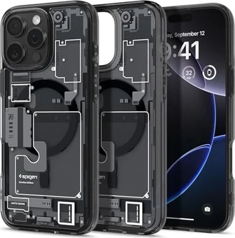 Spigen Ultra hybrid Zero One (MagFit) для Apple iPhone 16 Pro Max чорний