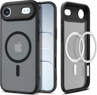 Spigen Ultra hybrid (MagFit) для Apple iPhone Air frost чорний