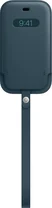 Apple iPhone 12 Mini Leather Sleeve with MagSafe Baltic Blue