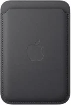 Apple iPhone Feingewebe wallet with MagSafe black