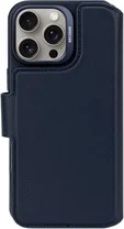 Decoded Leather Detachable wallet case для Apple iPhone 16 Pro Max Navy Blue