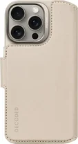 Decoded Leather Detachable wallet case для Apple iPhone 16 Pro Clay beige