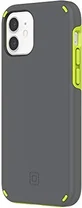 Incipio Duo case для Apple iPhone 12/12 Pro grey/Volt Green