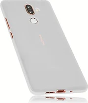 Mumbi TPU sleeve для Nokia 7 Plus white/transparent