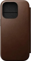 Nomad modern Leather Folio для Apple iPhone 16 Pro brau
