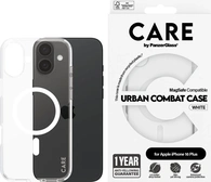 PanzerGlass Care Flagship case Urban Combat MagSafe для Apple iPhone 16 Plus білий