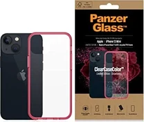 PanzerGlass clear case colour AntiBacterial для Apple iPhone 13 mini Strawberry Limited Edition