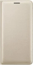 Samsung Flip wallet для Galaxy J3 gold