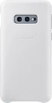 Samsung Leather Cover для Galaxy S10e white