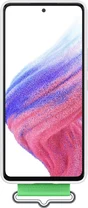 Samsung Silicone Cover with strap для Galaxy A53 5G white