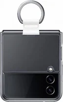 Samsung clear Cover with ring для Galaxy Z Flip 4 transparent