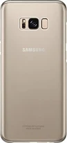 Samsung clear Cover для Galaxy S8+ gold