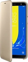 Samsung wallet Cover для Galaxy J6 (2018) gold