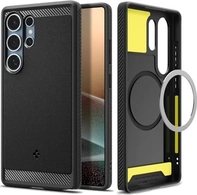 Spigen Rugged Armor (MagFit) для Samsung Galaxy S25 Ultra Matte чорний