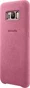Samsung EF-XG955AP Alcantara Cover для Galaxy S8+ pink