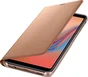 Samsung Flip wallet для Galaxy A7 (2018) gold