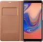 Samsung Flip wallet для Galaxy A7 (2018) gold