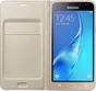 Samsung Flip wallet для Galaxy J3 gold