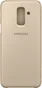 Samsung Flip wallet для Galaxy A6+ (2018) gold