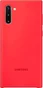 Samsung Silicone Cover для Galaxy Note 10 red