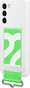 Samsung Silicone Cover with strap для Galaxy S22 white