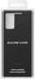 Samsung Silicone Cover для Galaxy Note 20 mystic black