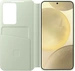 Samsung Smart View wallet case для Galaxy S24 light зелений