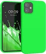 KWMobile TPU Silicone case для Apple iPhone 12 mini neon green