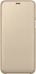 Samsung Flip wallet для Galaxy A6+ (2018) gold