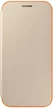 Samsung Neon Flip Cover для Galaxy A3 (2017) gold