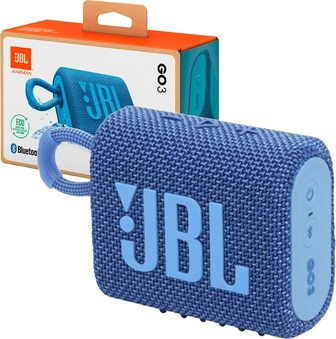 JBL GO 3 Eco синій
