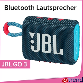 JBL GO 3 синій/рожевий