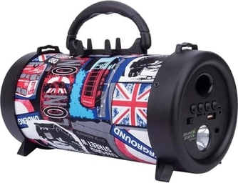 Manhattan Sound Science Bluetooth speaker with carrying handle червоний