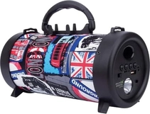 Manhattan Sound Science Bluetooth speaker with carrying handle червоний