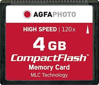 AgfaPhoto 120x R18 CompactFlash Card 4GB