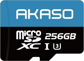 Akaso R100/W30 microSDXC 256GB Kit, UHS-I U3, Class 10