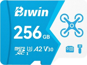 Biwin MS160 R160/W120 microSDXC 256GB, UHS-I U3, A2, Class 10