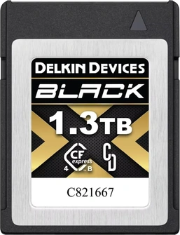 Delkin Black 4.0 R3650/W3240 CFexpress 4.0 Type B 1.3TB