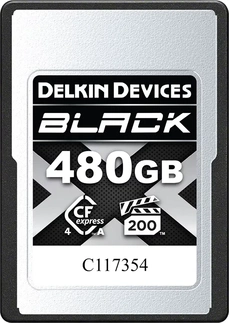 Delkin Black VPG200 R1830/W1740 CFexpress 4.0 Type A 480GB