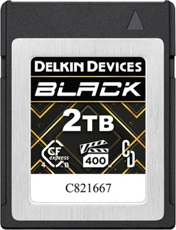 Delkin Black VPG400 R3700/W3220 CFexpress 4.0 Type B 2TB