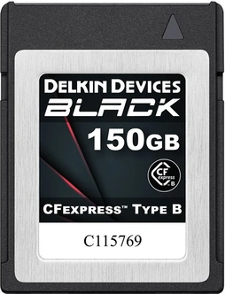 Delkin Black R1725/W1240 CFexpress 2.0 Type B 150GB