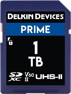 Delkin Prime R280/W150 SDXC 1TB, UHS-II, Class 10