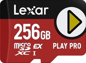 Lexar PLAY PRO R900/W600 microSDXC Express 256GB, Class 10, SD Express EX I