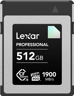 Lexar Professional DIAMOND R1900/W1700 CFexpress 2.0 Type B 512GB