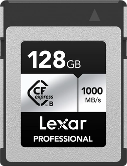 Lexar Professional SILVER R1000/W600 CFexpress 2.0 Type B 128GB