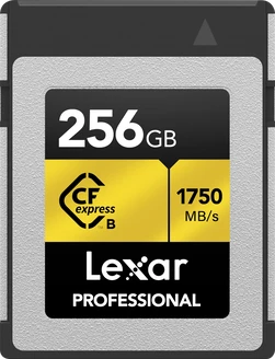Lexar Professional GOLD R1750/W1000 CFexpress 2.0 Type B 256GB