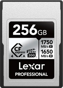 Lexar Professional SILVER R1750/W1650 CFexpress 4.0 Type A 256GB