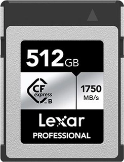 Lexar Professional SILVER R1750/W1300 CFexpress 2.0 Type B 512GB