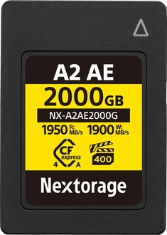 Nextorage NX-A2AE R1950/W1900 CFexpress 4.0 Type A 2TB